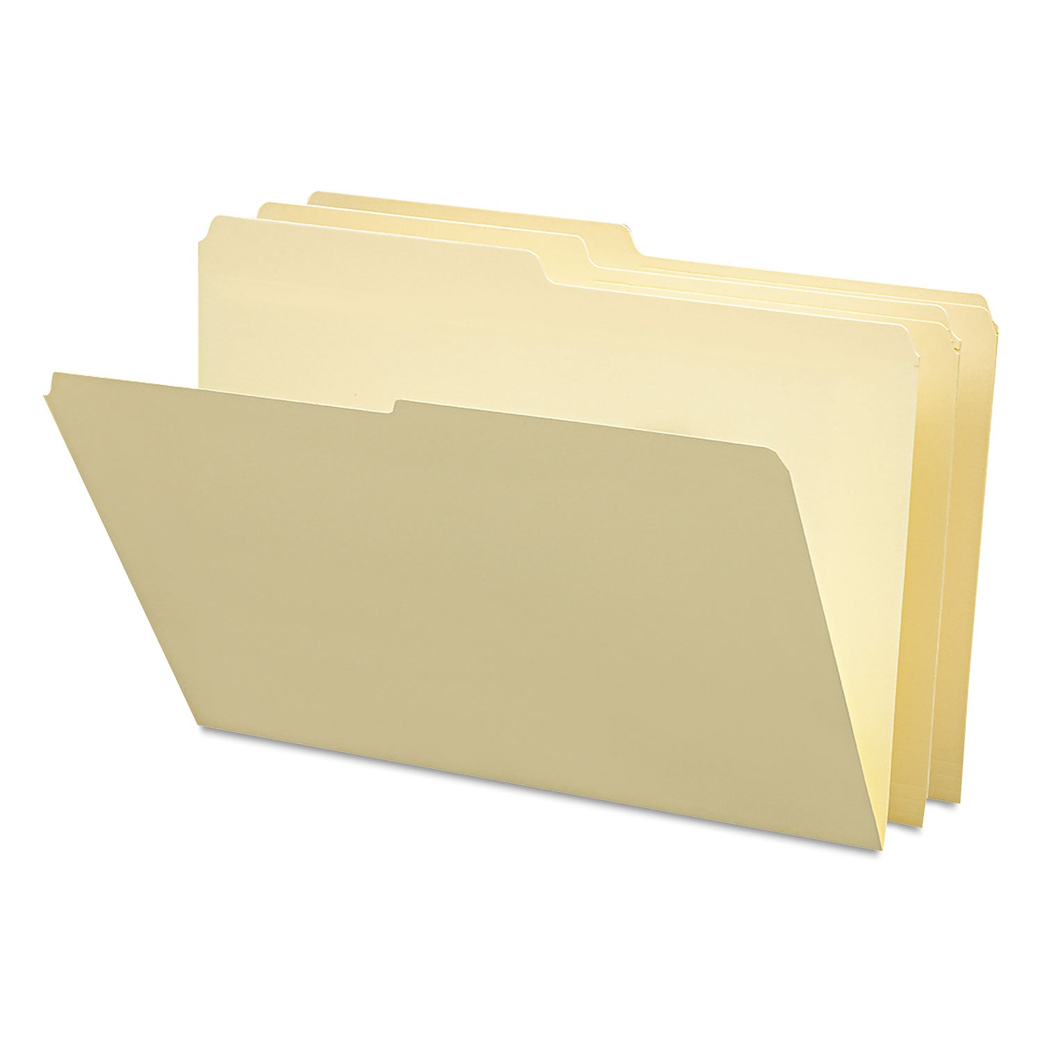 Manila File Folders, 1/2-Cut Tabs: Assorted, Legal Size, 0.75 ...