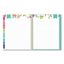 Blue Sky Day Designer Peyton Create-Your-Own Cover Weekly/Monthly Planner, Floral Artwork, 11 x 8.5, White, 12-Month (Jan-Dec): 2023