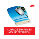 3M Fun Design Clear Gel Mouse Pad with Wrist Rest, 6.8 x 8.6, Beach Design