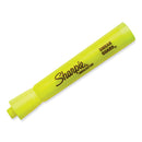 Sharpie Tank Style Highlighter Value Pack, Fluorescent Yellow Ink, Chisel Tip, Yellow Barrel, 36/Box