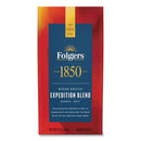 1850 Coffee, Expedition Blend (formerly Pioneer Blend), Medium Roast, Ground, 12 oz Bag, 6/Carton