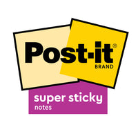 Post-it® Notes Super Sticky Brand Logo