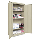Alera Economy Assembled Storage Cabinet, 36w x 18d x 72h, Putty