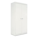 Alera Assembled 72" High Heavy-Duty Welded Storage Cabinet, Four Adjustable Shelves, 36w x 18d, Light Gray