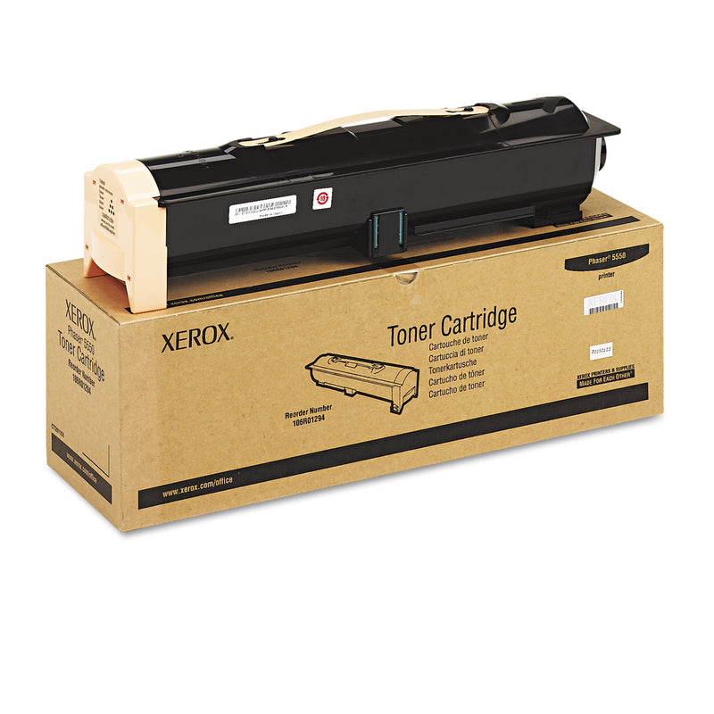 Xerox 106R01294 Toner, 35,000 Page-Yield, Black