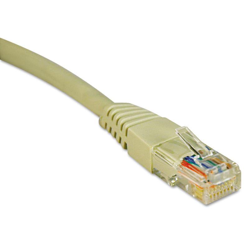 Tripp Lite CAT5e 350 MHz Molded Patch Cable, 50 ft, Gray