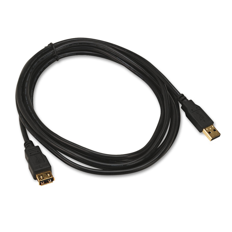 Tripp Lite USB 2.0 A Extension Cable, 10 ft, Black