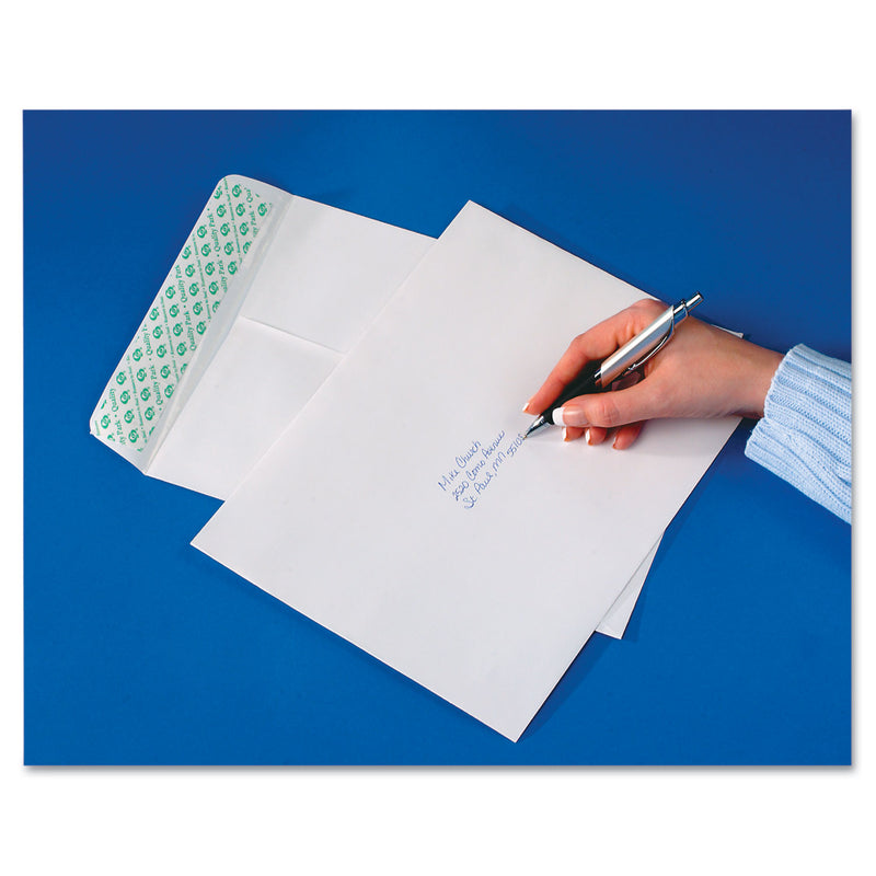 Quality Park Tech-No-Tear Catalog Envelope, Paper Exterior,
