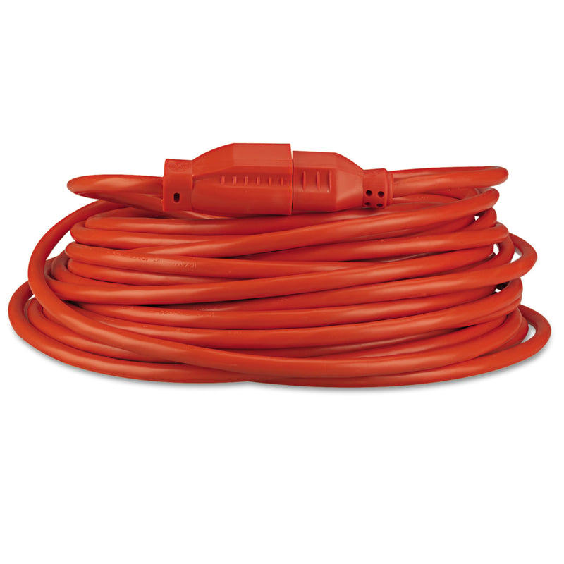 Innovera Indoor/Outdoor Extension Cord, 50 ft, 13 A, Orange