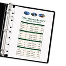 Avery Top Load Sheet Protector, Heavyweight, 8.5 x 5.5, Clear, 25/Pack