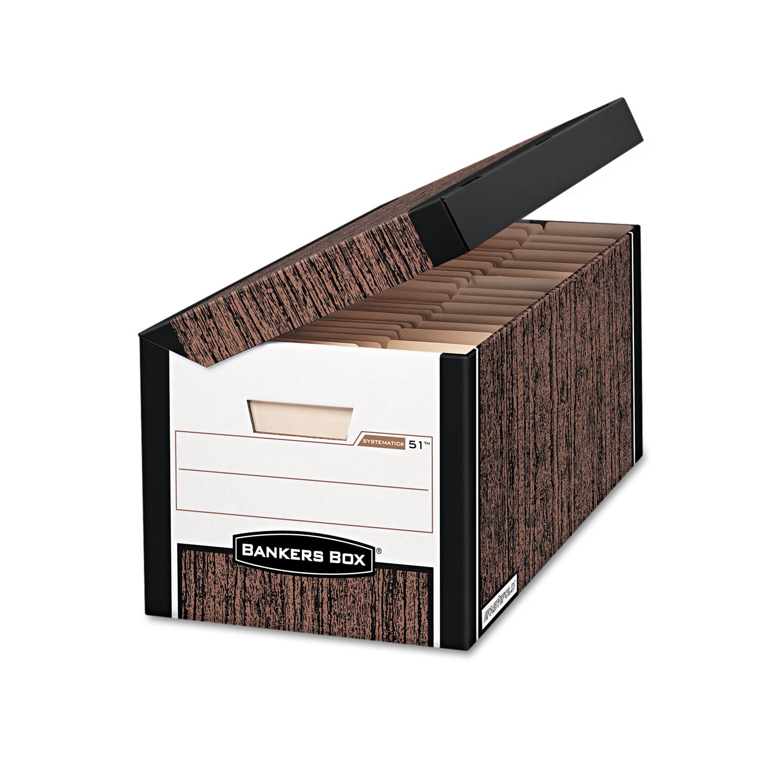 SYSTEMATIC Medium-Duty Strength Storage Boxes, Letter/Legal Files ...