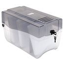 Innovera CD/DVD Storage Case, Holds 150 Discs, Clear/Smoke