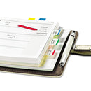 Post-it 1" Lined Tabs, 1/5-Cut, Lined, Assorted Colors, 1" Wide, 66/Pack