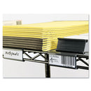 Alera Wire Shelving Shelf Tag, Side Load, 3" Long, Gray, 10/Pack