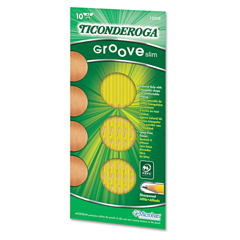 Ticonderoga Groove Pencils, HB (