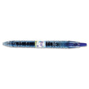 Pilot B2P Bottle-2-Pen Recycled Gel Pen, Retractable, Fine 0.7 mm, Assorted Ink and Barrel Colors, 5/Pack