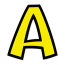 TREND Ready Letters Playful Combo Set, Yellow, 4"h, 216/Set