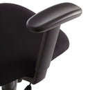OIF Swivel/Tilt Mesh Task Chair with Adjustable Arms, Supports Up to 250 lb, 17.72" to 22.24" Seat Height, Black