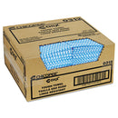 Chix Tough Towels, 13.25 x 24, Blue/White, 150/Carton