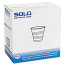 Dart High-Impact Polystyrene Cold Cups, Perfect Pak, 5 oz, Translucent, 750/Carton