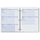 Ward Student Weekly Assignment Book, 40 Weeks: 8 Subjects, Purple Cover, 11 x 8.5