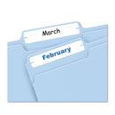 Avery Printable 4" x 6" - Permanent File Folder Labels, 0.69 x 3.44, White, 7/Sheet, 36 Sheets/Pack, (5202)