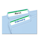 Avery Printable 4" x 6" - Permanent File Folder Labels, 0.69 x 3.44, White, 7/Sheet, 36 Sheets/Pack, (5203)