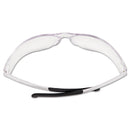 MCR BearKat Safety Glasses, Frost Frame, Clear Lens