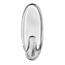 Command Clear Hooks and Strips, Plastic, Medium, 6 Hooks and 12 Strips/Pack