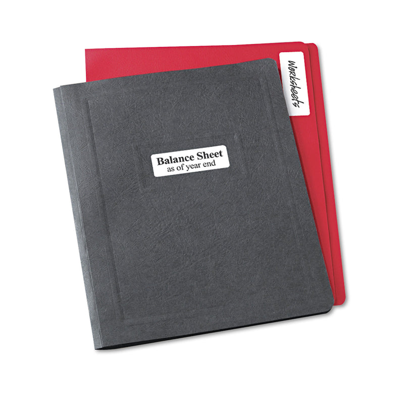 Avery Removable Multi-Use Labels, Inkjet/Laser Printers, 1 x 3, White, 5/Sheet, 50 Sheets/Pack, (5436)