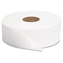GEN JRT Jumbo Bath Tissue, Septic Safe, 1-Ply, White, 3.63" x 2,250 ft, 6 Rolls/Carton