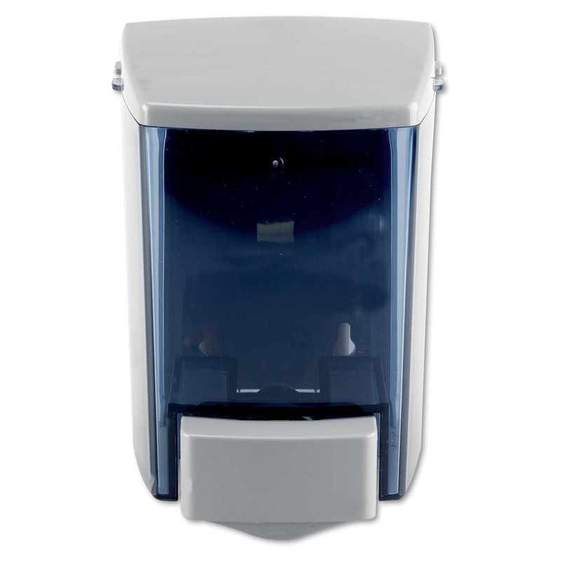 Impact Encore Bulk Foam Soap Dispenser, 30 oz, 4.5 x 4 x 6.25, Gray/Clear