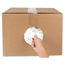 HOSPECO New Bleached White T-Shirt Rags, 25 Pounds/Bag