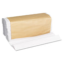 General Supply C-Fold Towels, 11 x 10.13, White, 200/Pack, 12 Packs/Carton