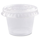 Dart Conex Complements Portion/Medicine Cups, 1 oz, Clear, 125/Bag, 20 Bags/Carton