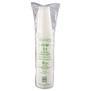 Dart High-Impact Polystyrene Cold Cups, 16 oz, Translucent, 50 Cups/Sleeve, 20 Sleeves/Carton