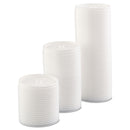 Dart Sip Thru Lids, Fits 6 oz to 10 oz Cups, White, 100/Pack, 10 Packs/Carton