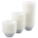 Dart Non-Laminated Foam Dinnerware, Bowl, 5 oz, White, 125/Pack, 8 Packs/Carton