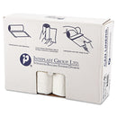 Inteplast Group Low-Density Commercial Can Liners, 16 gal, 0.5 mil, 24" x 32", White, 500/Carton