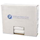Inteplast Group High-Density Commercial Can Liners, 4 gal, 6 microns, 17" x 18", Clear, 2,000/Carton