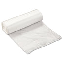 Inteplast Group High-Density Commercial Can Liners, 10 gal, 6 microns, 24" x 24", Natural, 1,000/Carton