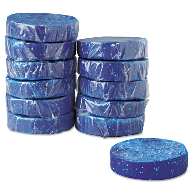 Fresh Products Eco Fresh Non-Para Enzymatic Urinal Block with Enzymes, Cherry Scent, 2.5 oz, Blue, 12/Box