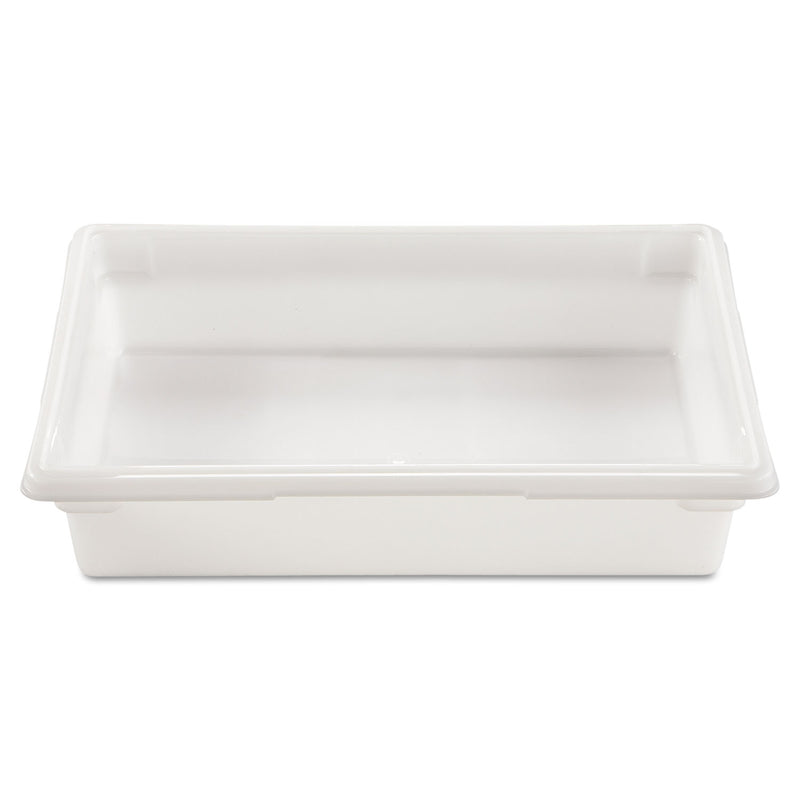 Rubbermaid Food/Tote Boxes, 8.5 gal, 26 x 18 x 6, White, Plastic