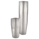 WNA Comet Plastic Tumblers, 10 oz, Clear, 25/Pack, 20 Packs/Carton