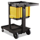 Rubbermaid Locking Cabinet, For Rubbermaid Commercial Cleaning Carts, Yellow
