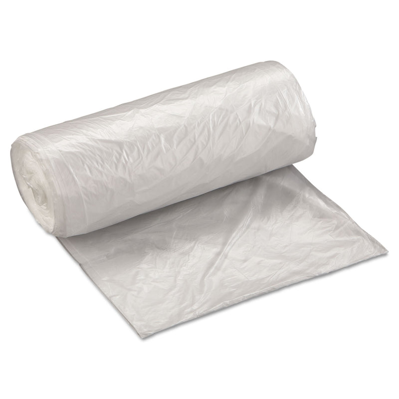 Inteplast Group High-Density Commercial Can Liners Value Pack, 16 gal, 7 microns, 24" x 31 ", Clear, 1,000/Carton