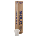 Dart Paper Medical and Dental Treated Cups, 3.5 oz, White, 100/Bag, 50 Bags/Carton