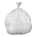 Inteplast Group Low-Density Commercial Can Liners, 30 gal, 0.58 mil, 30" x 36", Clear, 250/Carton