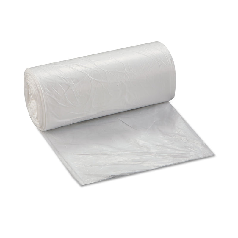 Inteplast Group Low-Density Commercial Can Liners, 16 gal, 0.35 mil, 24" x 33", Clear, 1,000/Carton