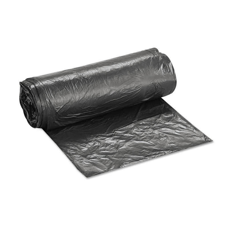 Inteplast Group High-Density Commercial Can Liners, 16 gal, 6 microns, 24" x 33", Black, 1,000/Carton
